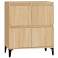 vidaXL Συρταριέρα Sonoma Δρυς 60x35x70 εκ. Επεξεργασμένο Ξύλο
