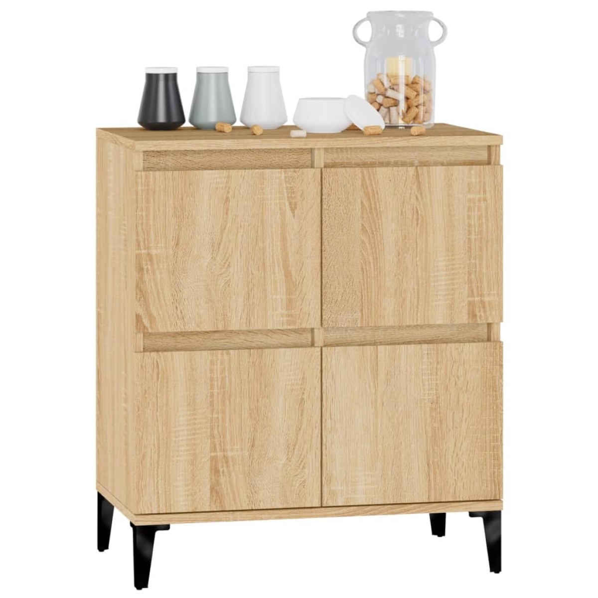 vidaXL Συρταριέρα Sonoma Δρυς 60x35x70 εκ. Επεξεργασμένο Ξύλο