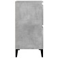 vidaXL Ντουλάπι Γκρι Σκυροδέματος 60x35x70 εκ. Επεξεργασμένο Ξύλο