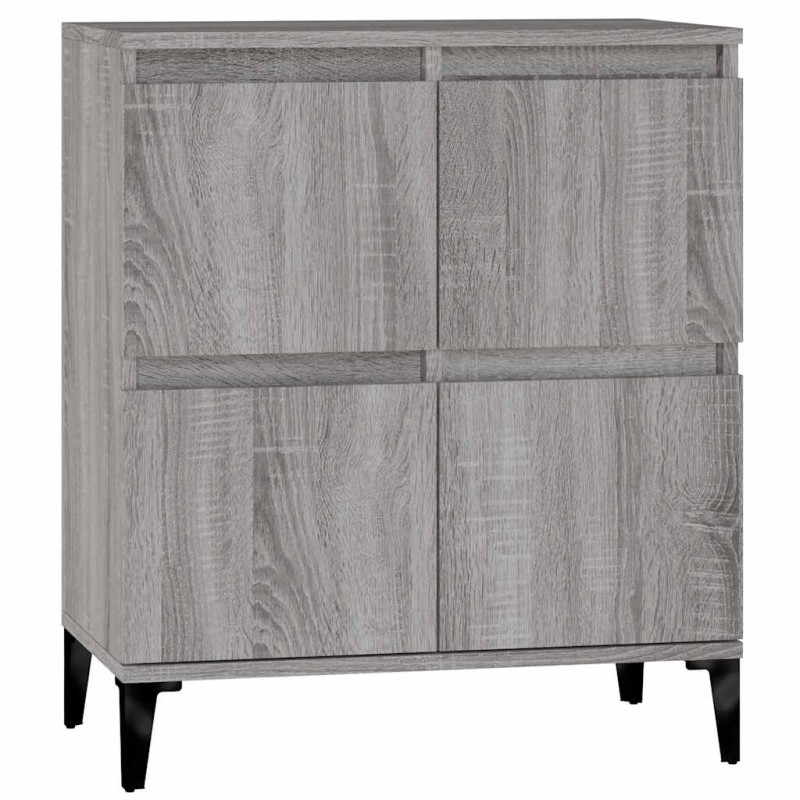 vidaXL Ντουλάπι Γκρι Sonoma 60x35x70 εκ. από Επεξεργασμένο Ξύλο