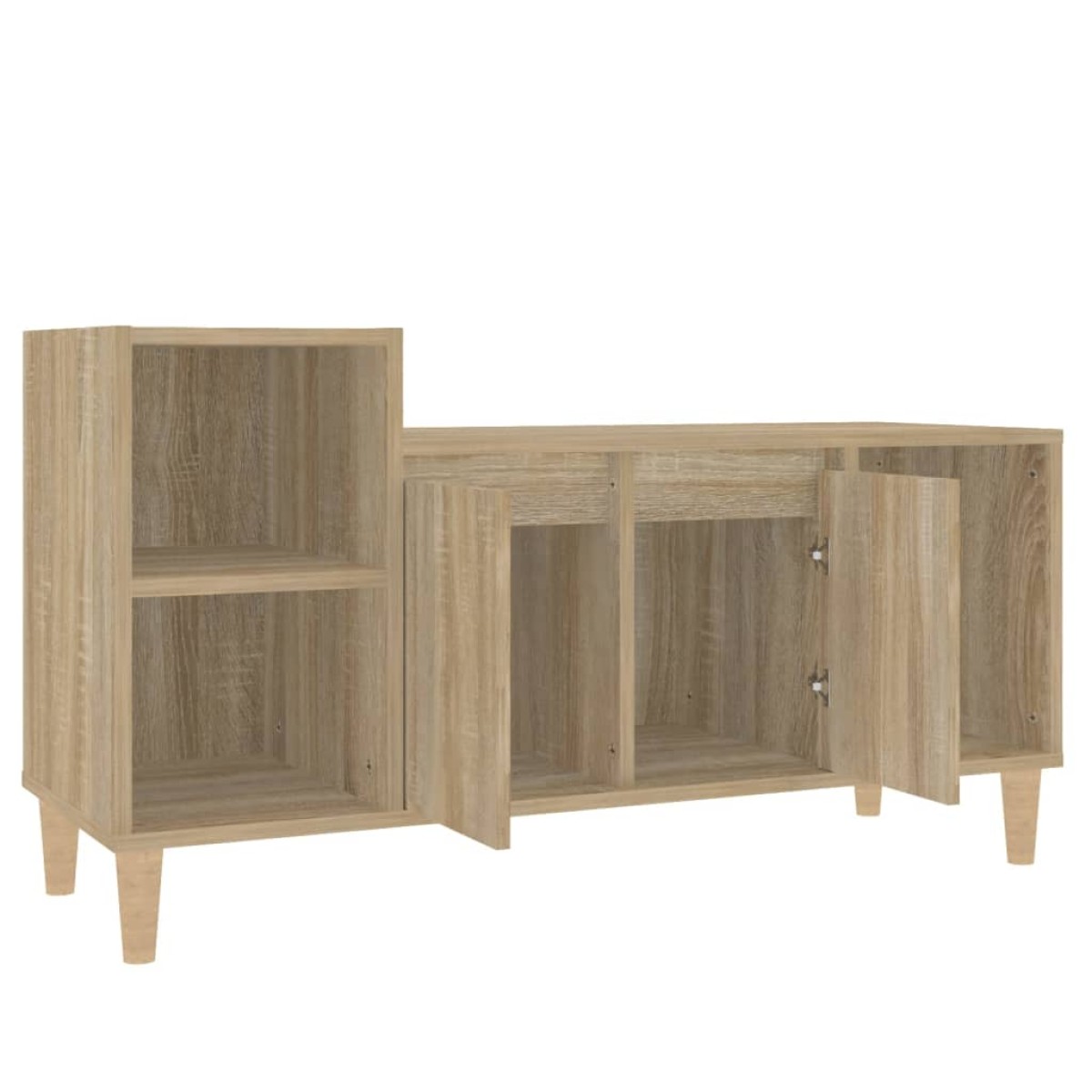 vidaXL Έπιπλο Τηλεόρασης Sonoma Δρυς 100x35x55 εκ. Επεξ. Ξύλο