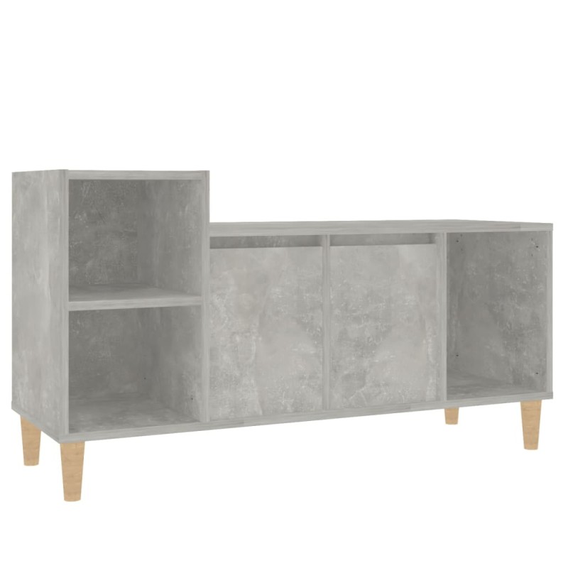 vidaXL Έπιπλο Τηλεόρασης Γκρι Σκυρ. 100x35x55 εκ. Επεξ. Ξύλο
