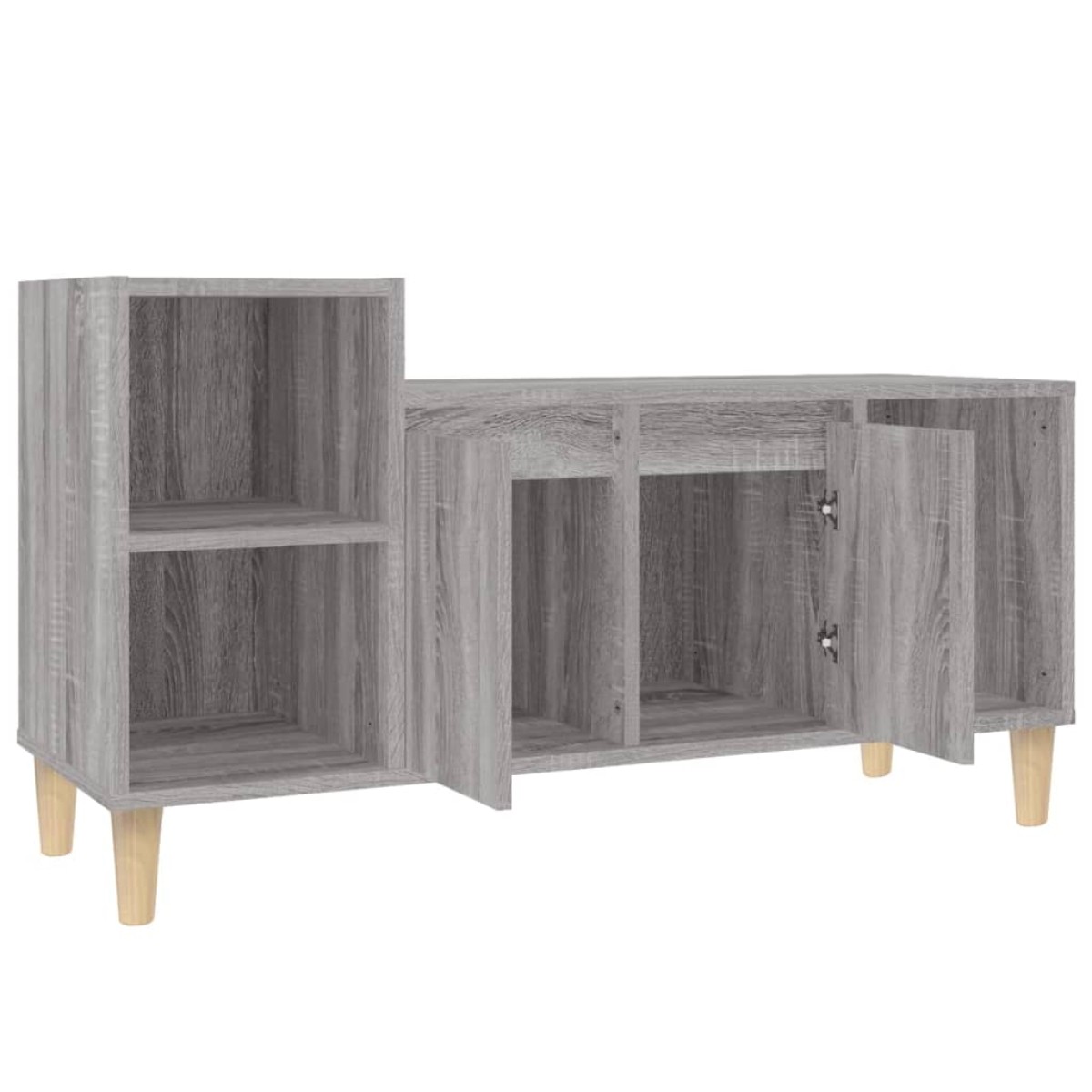 vidaXL Έπιπλο Τηλεόρασης Γκρι Sonoma 100x35x55 εκ. από Επεξεργ. Ξύλο