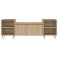 vidaXL Έπιπλο Τηλεόρασης Sonoma Δρυς 160x35x55 εκ. Επεξ. Ξύλο