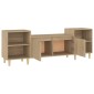 vidaXL Έπιπλο Τηλεόρασης Sonoma Δρυς 160x35x55 εκ. Επεξ. Ξύλο