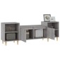 vidaXL Έπιπλο Τηλεόρασης Γκρι Sonoma 160x35x55 εκ. από Επεξεργ. Ξύλο