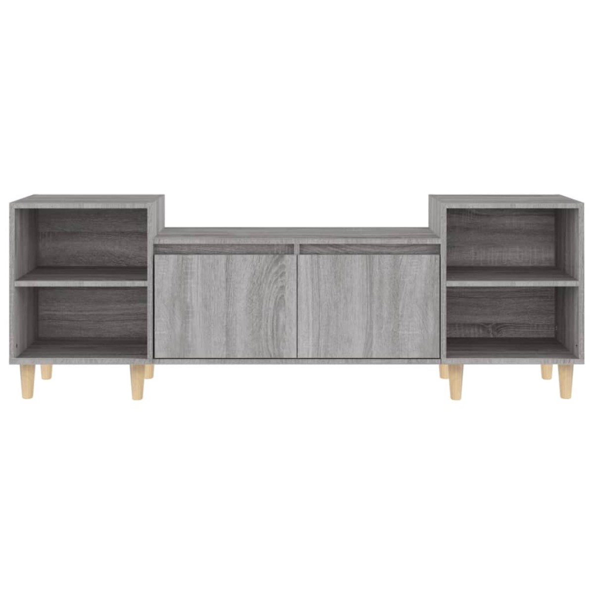 vidaXL Έπιπλο Τηλεόρασης Γκρι Sonoma 160x35x55 εκ. από Επεξεργ. Ξύλο