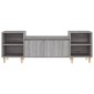 vidaXL Έπιπλο Τηλεόρασης Γκρι Sonoma 160x35x55 εκ. από Επεξεργ. Ξύλο