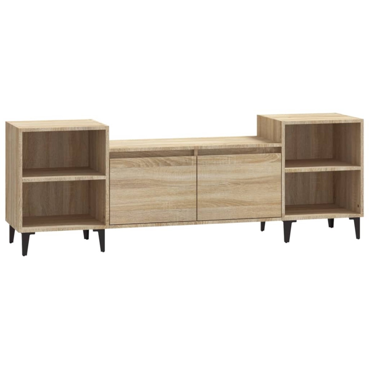 vidaXL Έπιπλο Τηλεόρασης Sonoma Δρυς 160x35x55 εκ. Επεξ. Ξύλο