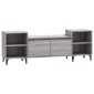 vidaXL Έπιπλο Τηλεόρασης Γκρι Sonoma 160x35x55 εκ. από Επεξεργ. Ξύλο