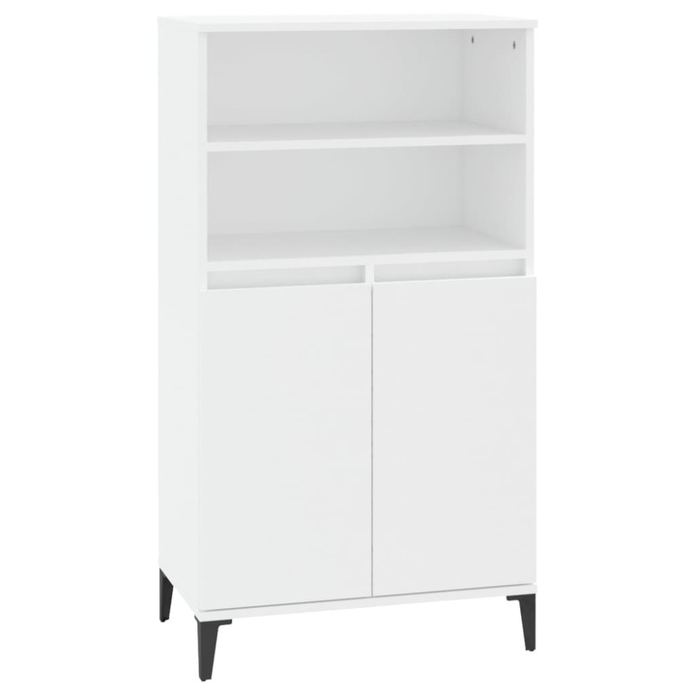 vidaXL Ντουλάπι Λευκό 60 x 36 x 110 εκ. από Επεξεργασμένο Ξύλο