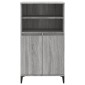 vidaXL Ντουλάπι Γκρι Sonoma 60 x 36 x 110 εκ. από Επεξεργασμένο Ξύλο