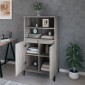 vidaXL Ντουλάπι Γκρι Sonoma 60 x 36 x 110 εκ. από Επεξεργασμένο Ξύλο