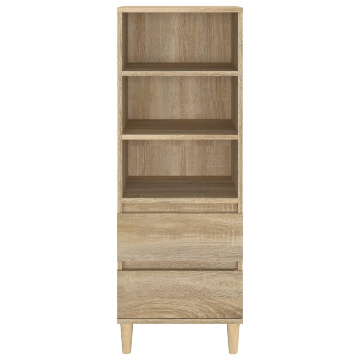 vidaXL Ντουλάπι Sonoma Δρυς 40x36x110 εκ. από Επεξεργασμένο Ξύλο
