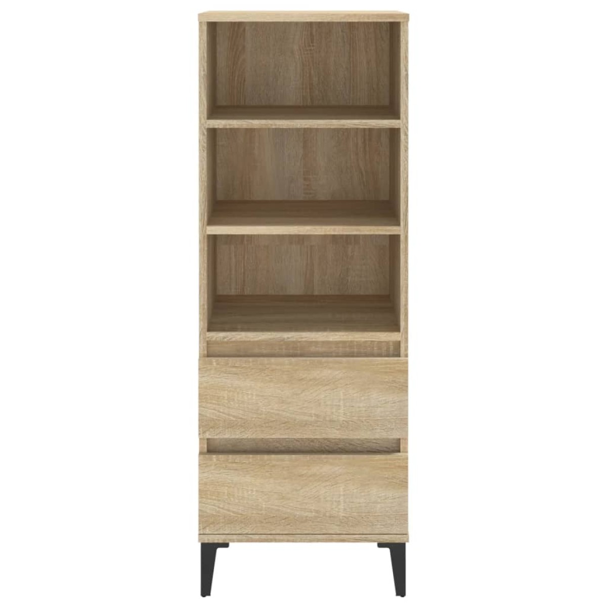 vidaXL Ντουλάπι Sonoma Δρυς 40x36x110 εκ. από Επεξεργασμένο Ξύλο