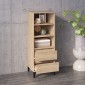 vidaXL Ντουλάπι Sonoma Δρυς 40x36x110 εκ. από Επεξεργασμένο Ξύλο