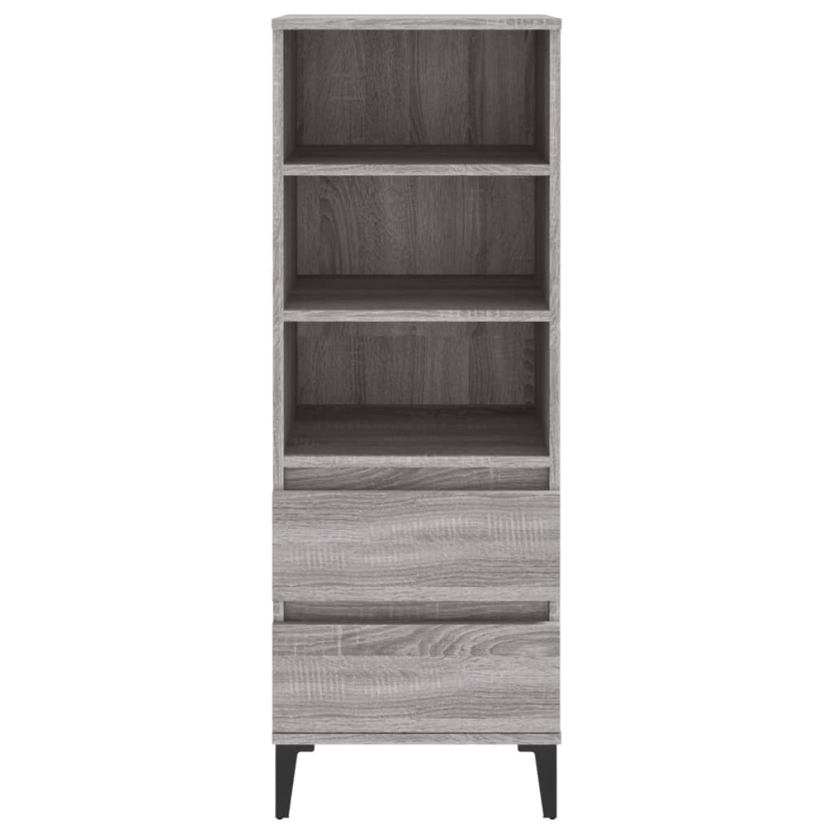 vidaXL Ντουλάπι Γκρι Sonoma 40x36x110 εκ. από Επεξεργασμένο Ξύλο