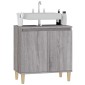 vidaXL Ντουλάπι Νιπτήρα Grey Sonoma 58 x 33 x 60 εκ. Επεξεργ. Ξύλο
