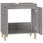vidaXL Ντουλάπι Νιπτήρα Grey Sonoma 58 x 33 x 60 εκ. Επεξεργ. Ξύλο