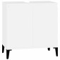 vidaXL Ντουλάπι Νιπτήρα Λευκό 58 x 33 x 60 εκ. από Επεξεργασμένο Ξύλο