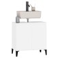 vidaXL Ντουλάπι Νιπτήρα Λευκό 58 x 33 x 60 εκ. από Επεξεργασμένο Ξύλο