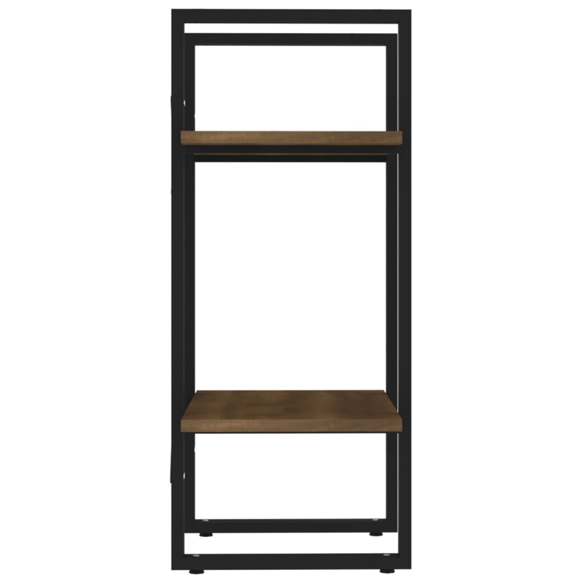 vidaXL Βιβλιοθήκη με 2 Ράφια Καφέ Δρυς 40x30x70 εκ. Επεξεργ. Ξύλο