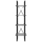vidaXL Βιβλιοθήκη με 4 Ράφια Γκρι Sonoma 40x30x140 εκ. Επεξεργ. Ξύλο