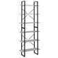vidaXL Ραφιέρα Γκρι Sonoma 80x30x210 εκ. από Επεξεργασμένο Ξύλο