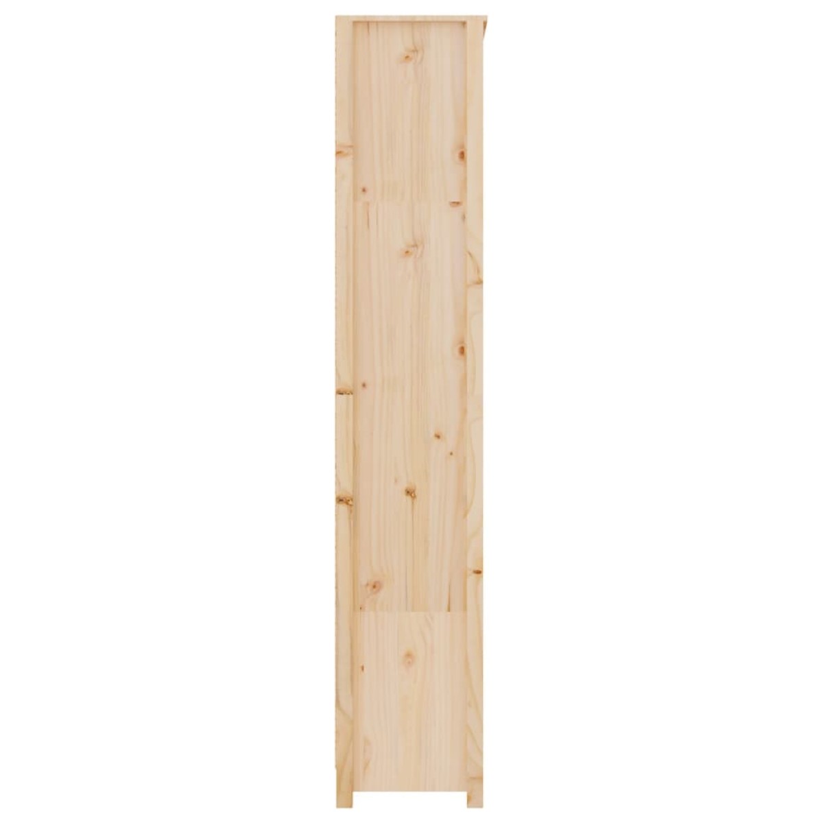 vidaXL Βιβλιοθήκη 80 x 35 x 183 εκ. από Μασίφ Ξύλο Πεύκου