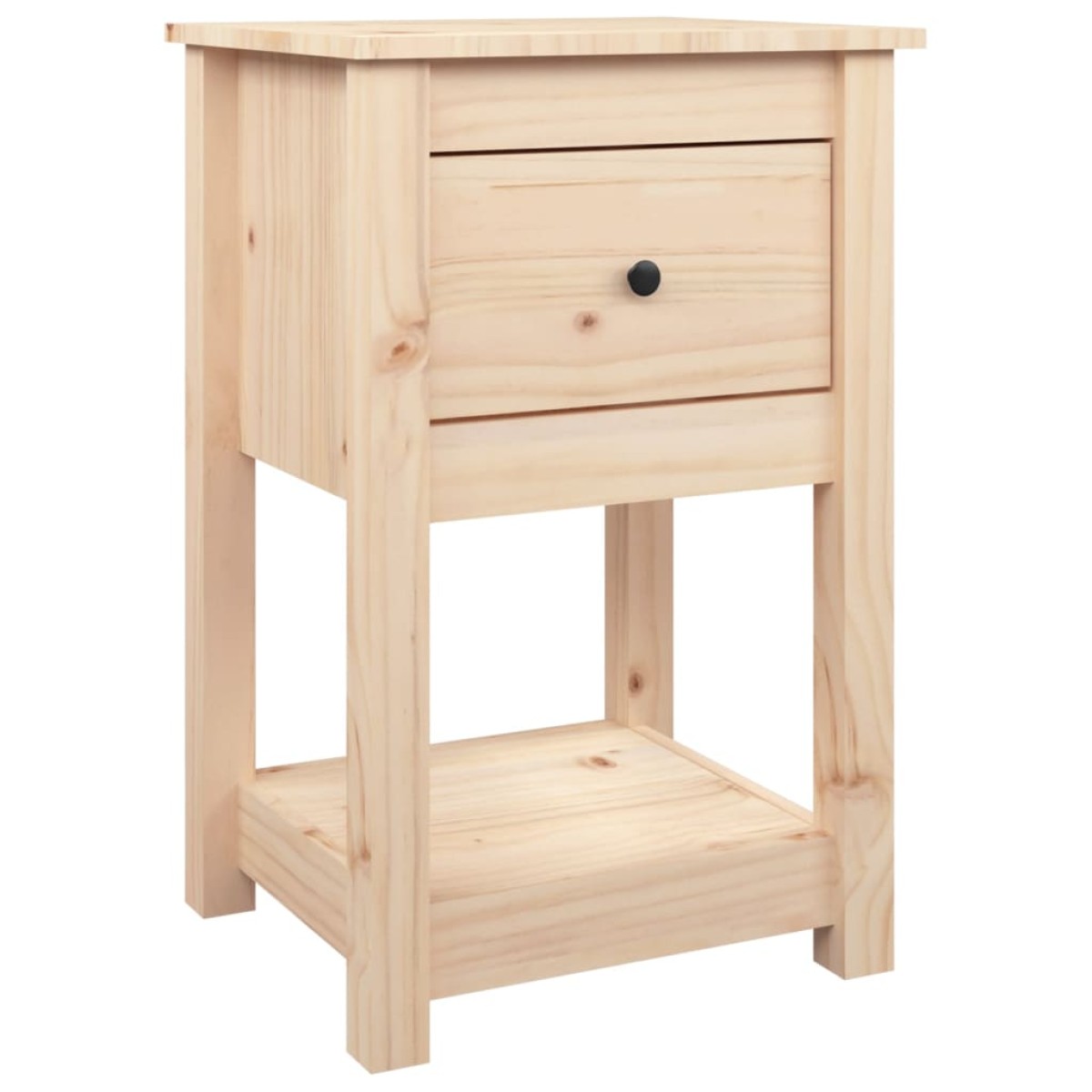 vidaXL Κομοδίνα 2 τεμ. 40 x 35 x 61,5 εκ. από Μασίφ Ξύλο Πεύκου