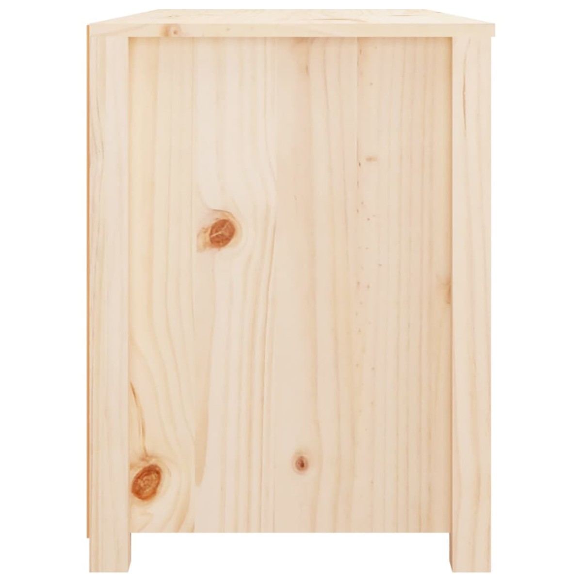 vidaXL Βοηθητικό Ντουλάπι 100x40x54 εκ. από Μασίφ Ξύλο Πεύκου