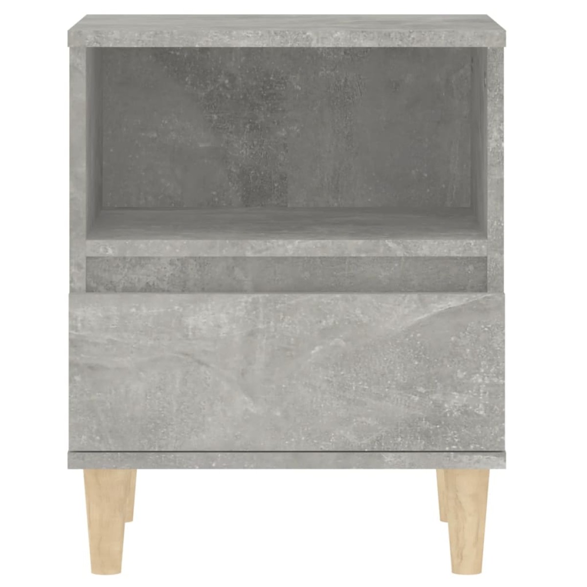 vidaXL Κομοδίνα 2 τεμ. Γκρι Σκυροδέματος 40 x 35 x 50εκ.
