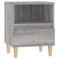 vidaXL Κομοδίνα 2 Τεμ. Γκρι Sonoma 40x35x50 εκ.
