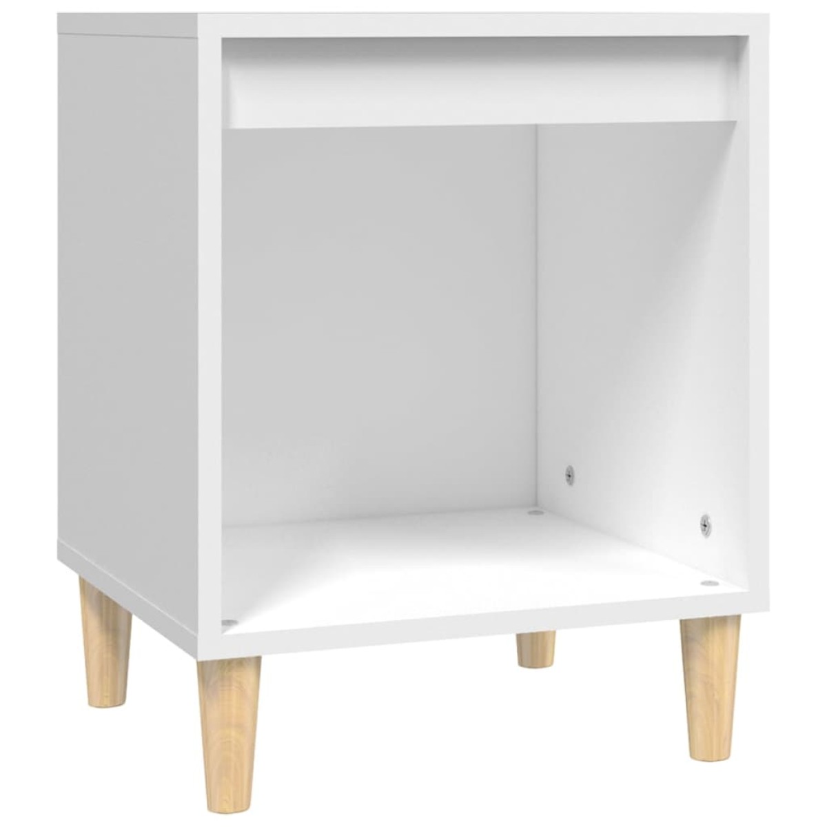 vidaXL Κομοδίνα 2 τεμ. Λευκά 40 x 35 x 50 εκ.