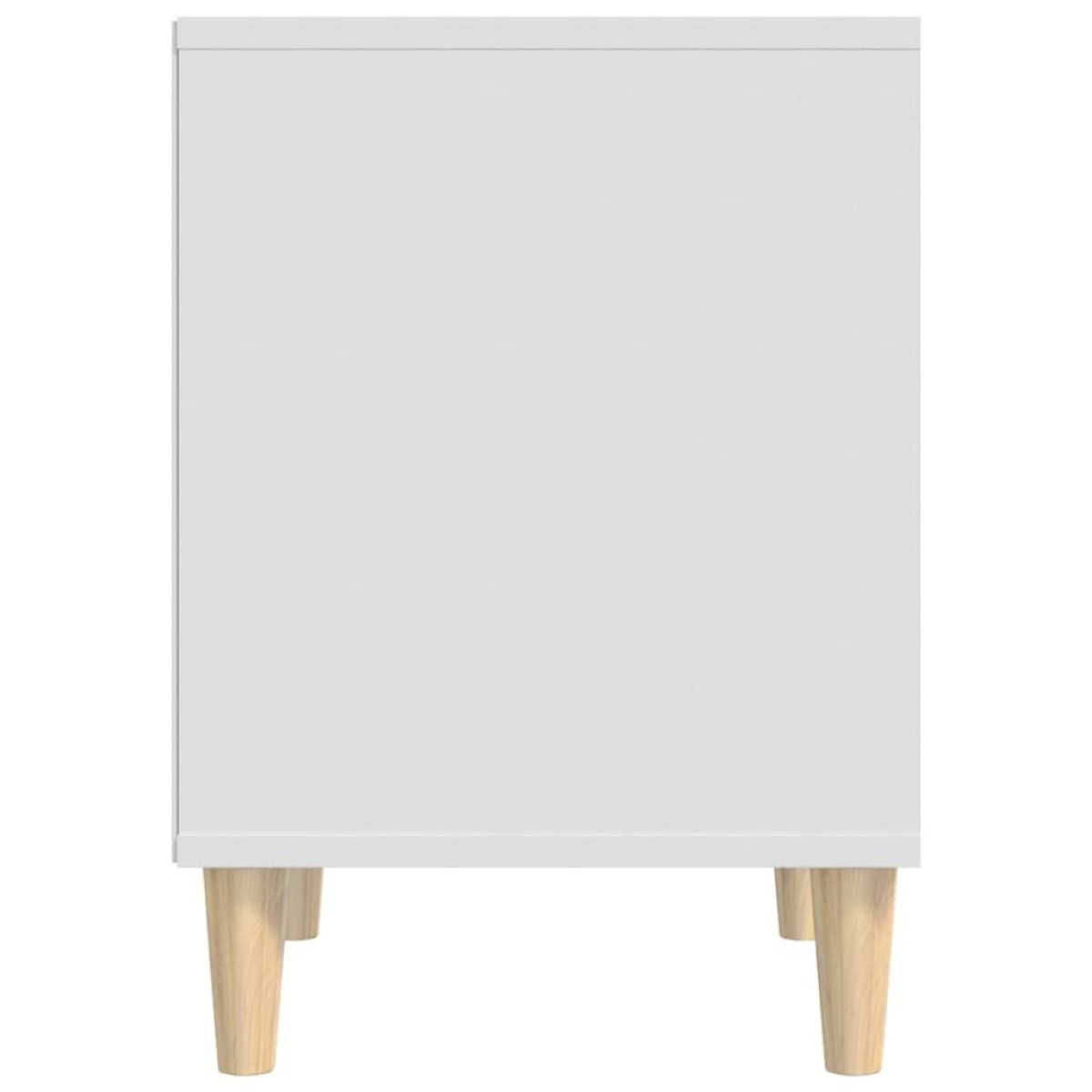 vidaXL Κομοδίνα 2 τεμ. Λευκά 40 x 35 x 50 εκ.