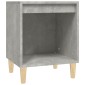 vidaXL Κομοδίνα 2 τεμ. Γκρι Σκυροδέματος 40 x 35 x 50εκ.