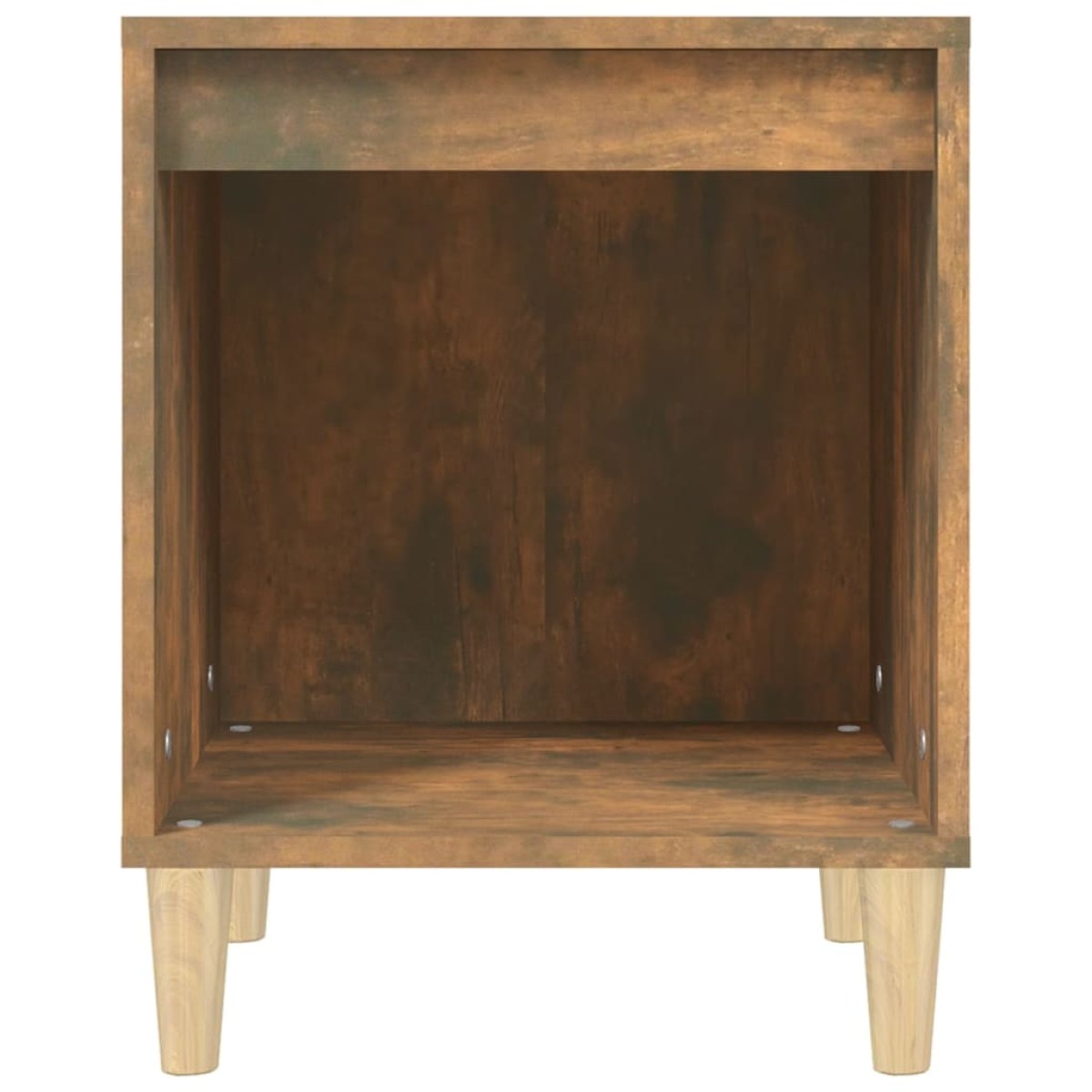 vidaXL Κομοδίνο Καπνιστή Δρυς 40x35x50 εκ.