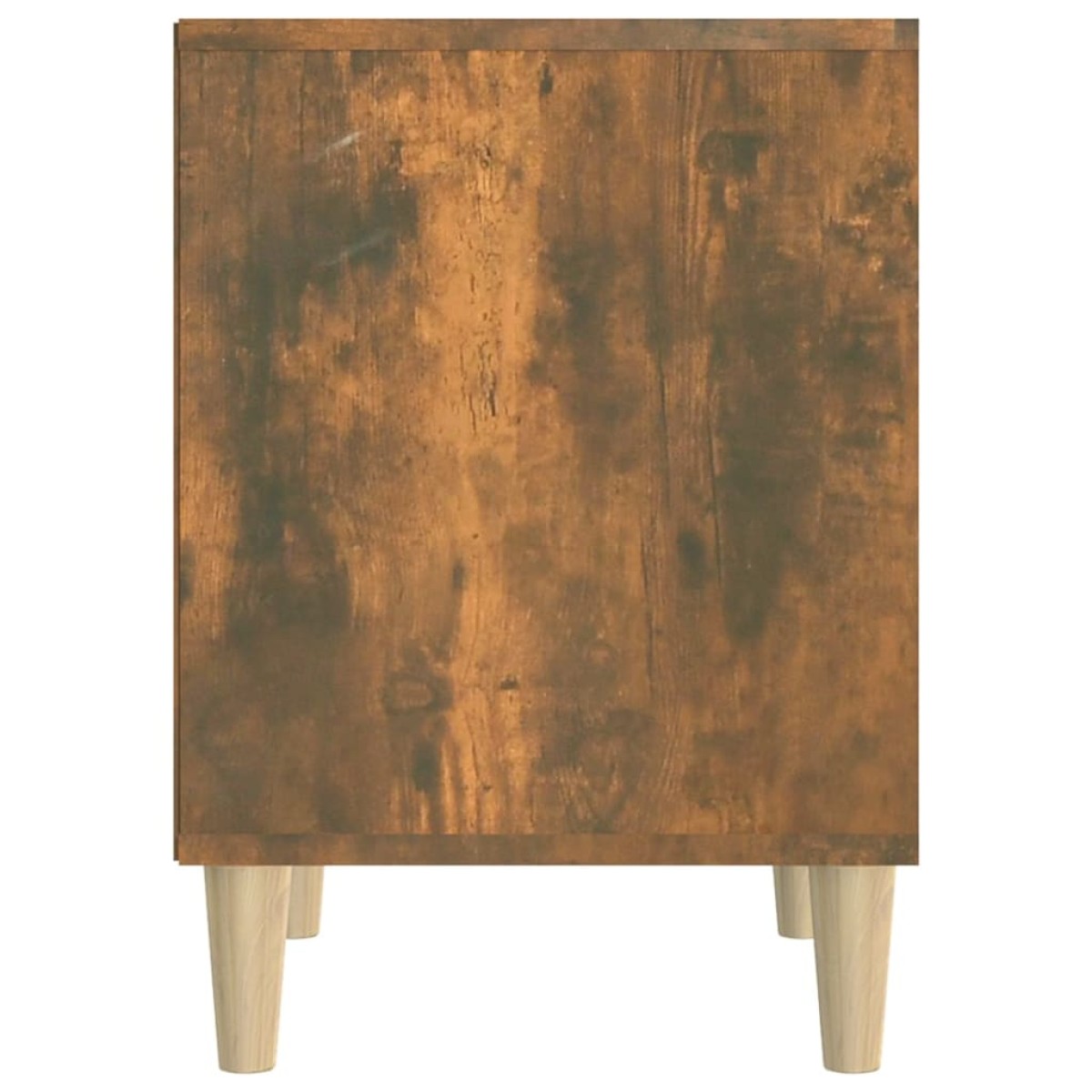 vidaXL Κομοδίνα 2 τεμ. Καπνιστή Δρυς 40 x 35 x 50 εκ.