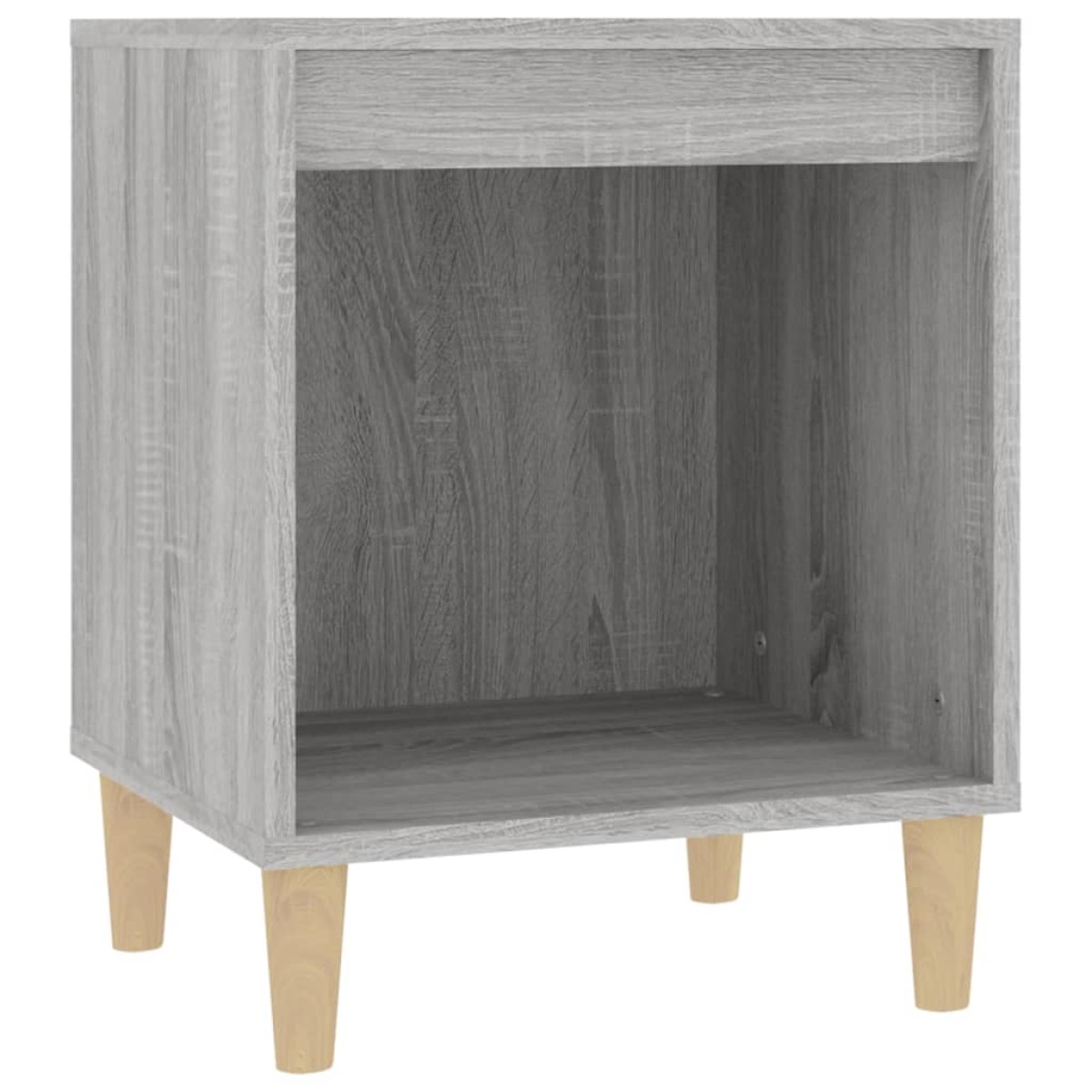 vidaXL Κομοδίνα 2 Τεμ. Γκρι Sonoma 40x35x50 εκ.