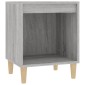 vidaXL Κομοδίνα 2 Τεμ. Γκρι Sonoma 40x35x50 εκ.
