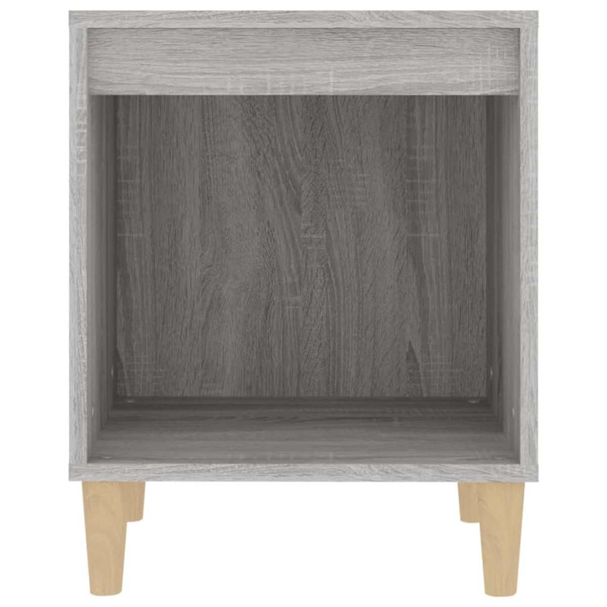 vidaXL Κομοδίνα 2 Τεμ. Γκρι Sonoma 40x35x50 εκ.