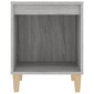 vidaXL Κομοδίνα 2 Τεμ. Γκρι Sonoma 40x35x50 εκ.