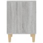 vidaXL Κομοδίνα 2 Τεμ. Γκρι Sonoma 40x35x50 εκ.