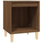 vidaXL Κομοδίνο Καφέ Δρυς 40x35x50 εκ.