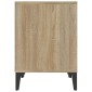 vidaXL Κομοδίνο Sonoma Δρυς 40x35x50 εκ.