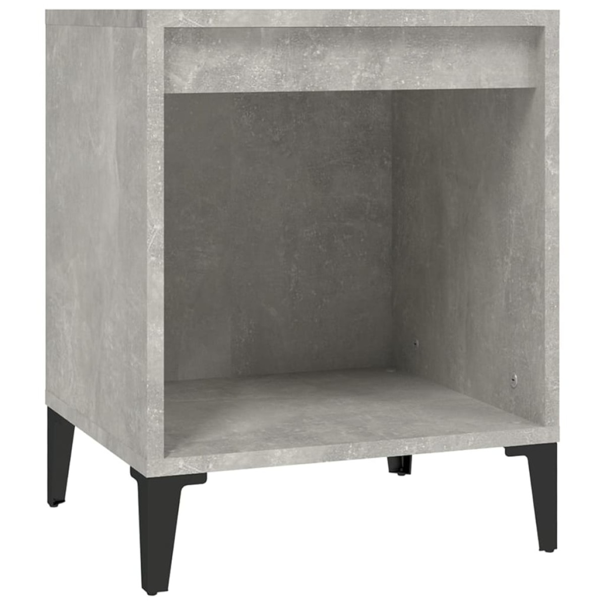 vidaXL Κομοδίνα 2 τεμ. Γκρι Σκυροδέματος 40 x 35 x 50εκ.