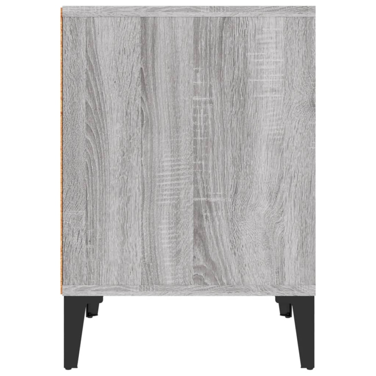 vidaXL Κομοδίνα 2 Τεμ. Γκρι Sonoma 40x35x50 εκ.