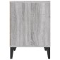 vidaXL Κομοδίνα 2 Τεμ. Γκρι Sonoma 40x35x50 εκ.