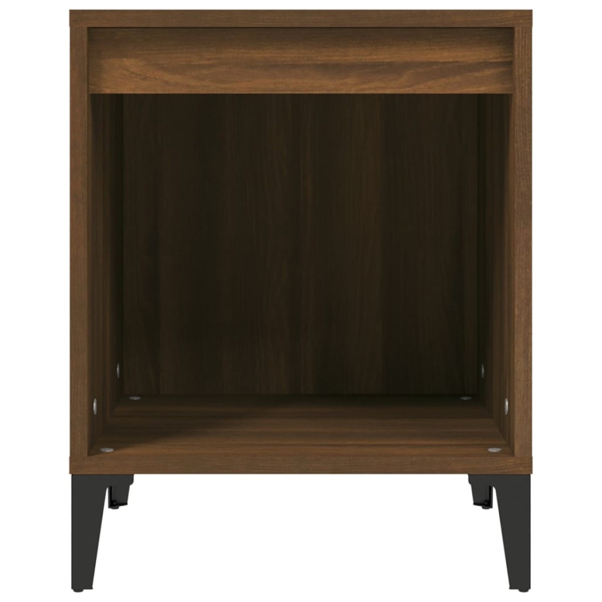 vidaXL Κομοδίνα 2 τεμ. Καφέ Δρυς 40 x 35 x 50 εκ.