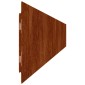 vidaXL Περίγραμμα γκαζόν 10 pcs 10 x 103 cm Ατσάλι Σκληρυθέν στον Αέρα